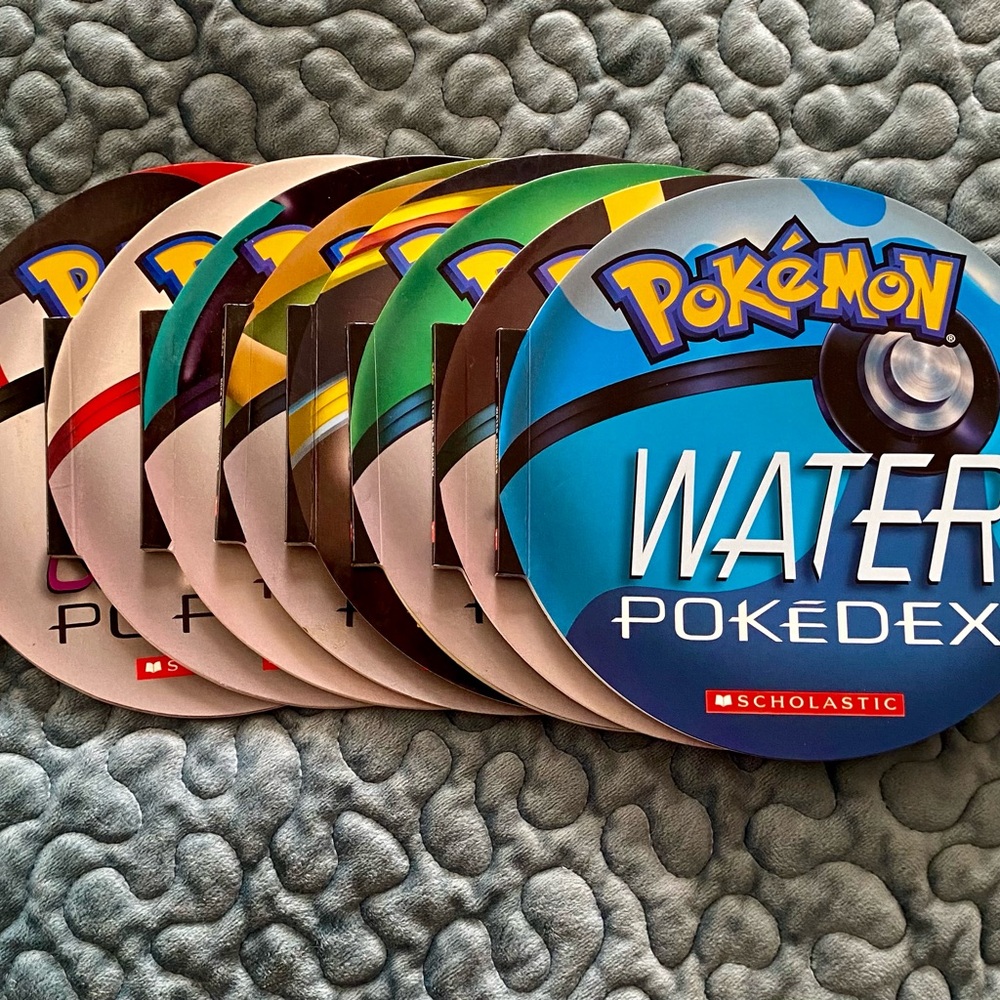Scholastic Pokémon Water Pokédex Series